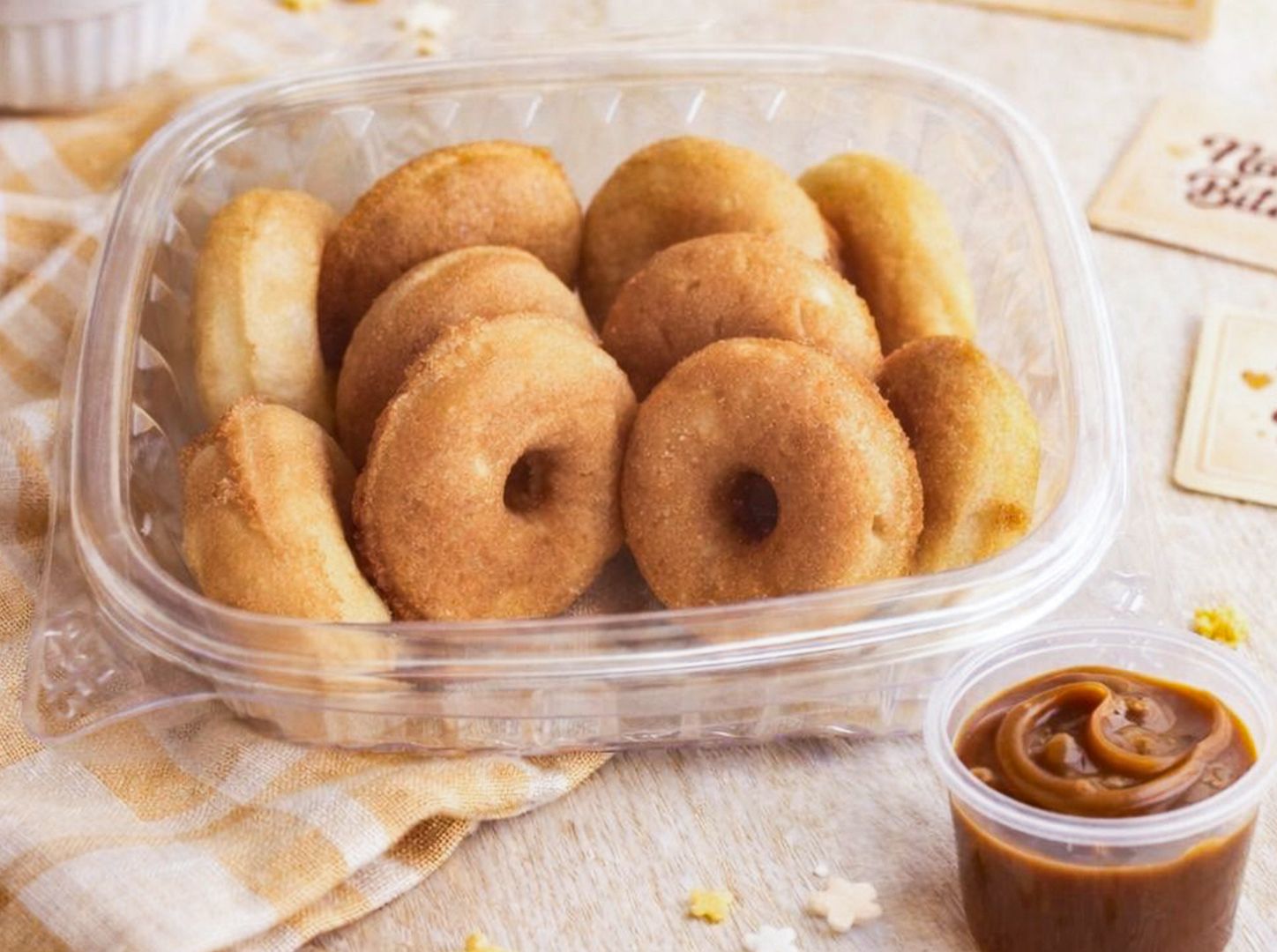 Mini donuts vainilla