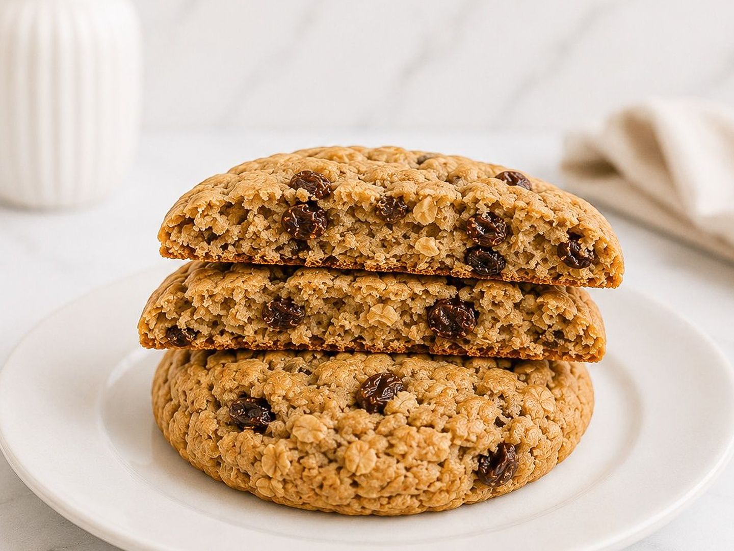 Galleta avena y pasas