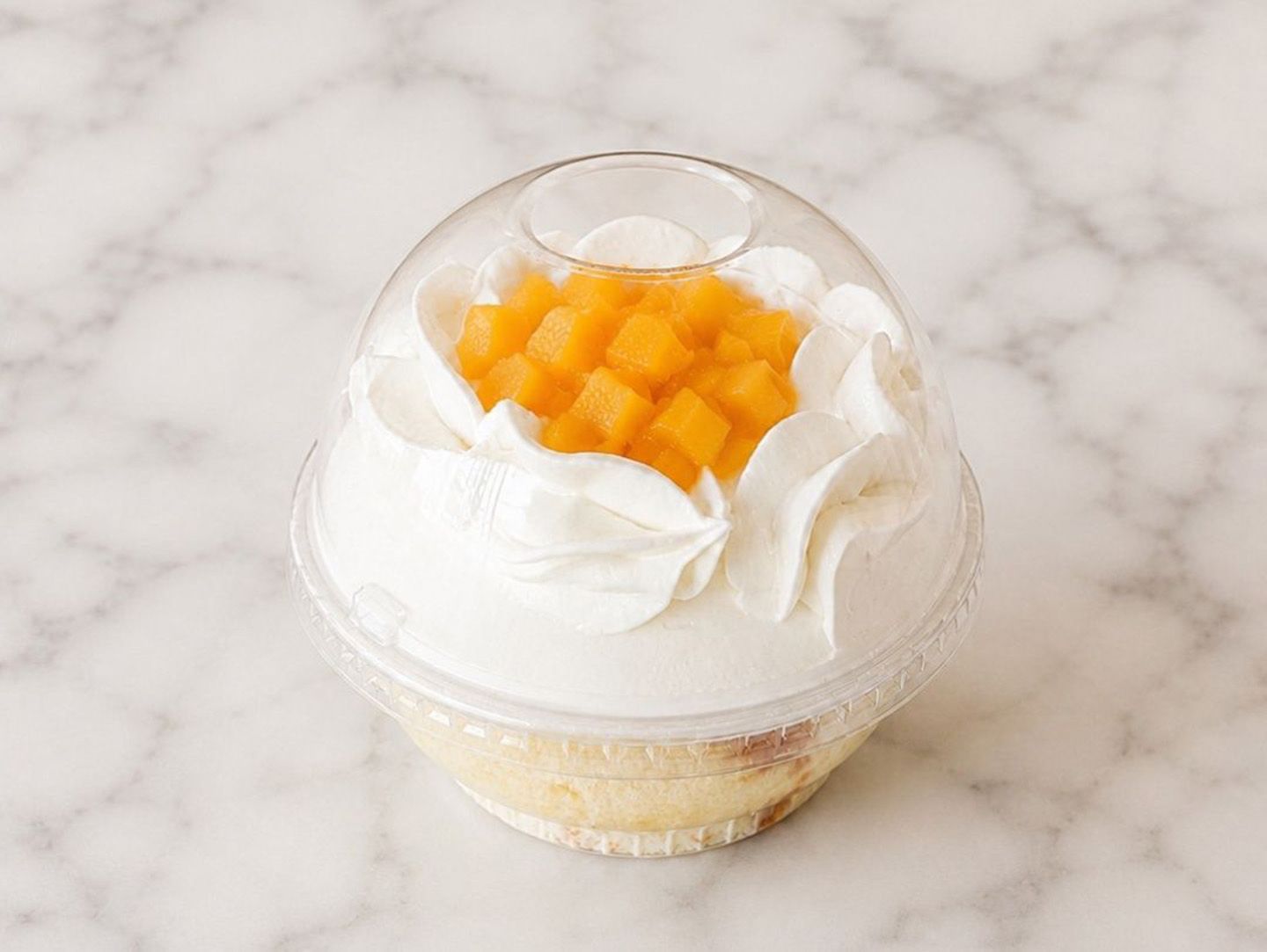 Tres leches melocotón